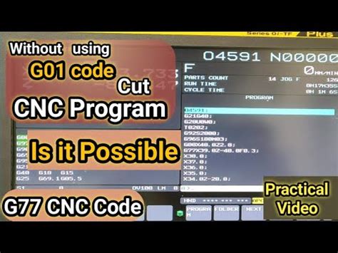G77 CNC Code: Beginner’s Guide to Tapping Cycles in CNC .